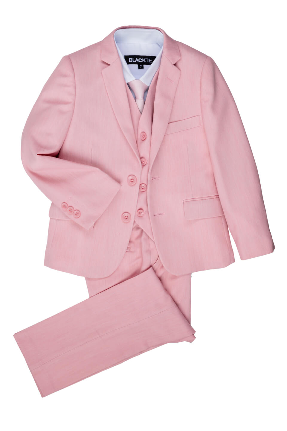 Pink boy suit