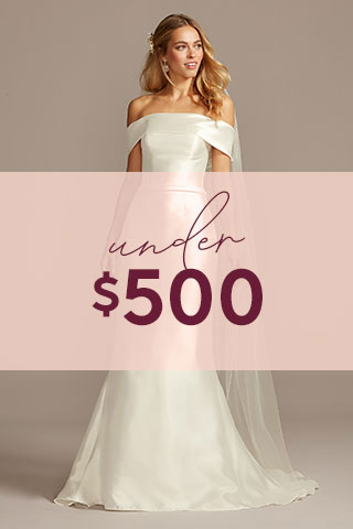  Wedding Dresses under $500